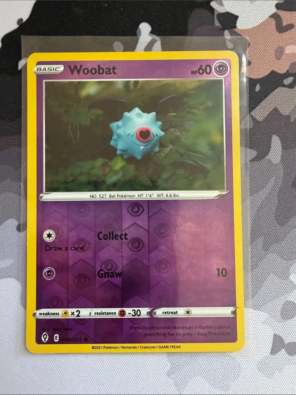 Woobat & Swoobat Pokémon Evolution Reverse Holo Card Lot 🦇 | 3 Cards ✨5/$25✨